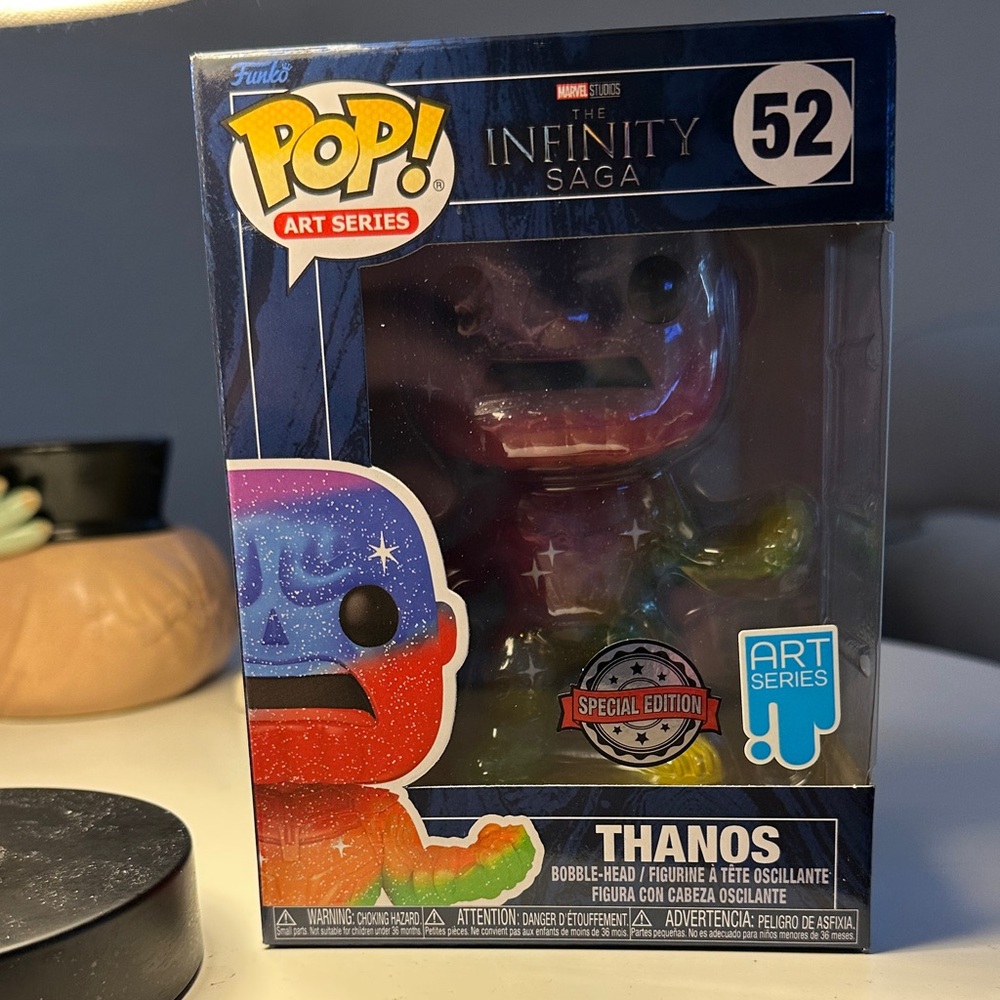 Funko Art Series Thanos with Multicolor Design